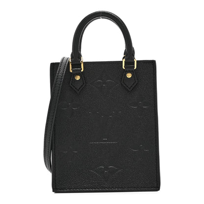 Louis Vuitton Empreinte Monogram Giant Petit Sac Plat Black 1 of 10