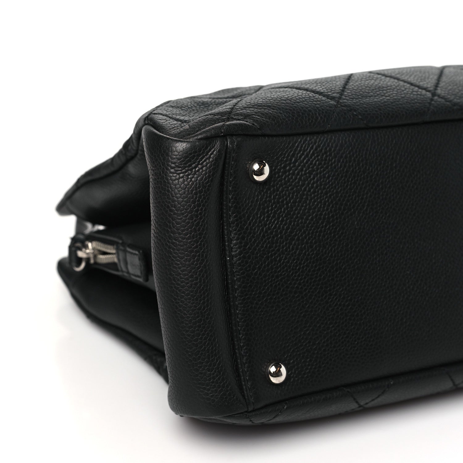 Chanel Caviar Quilted Timeless CC Soft Tote Black 9 of 10