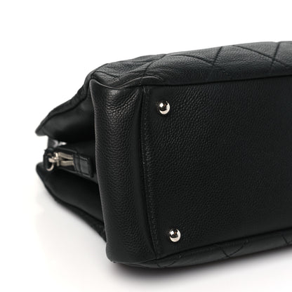 Chanel Caviar Quilted Timeless CC Soft Tote Black 9 of 10