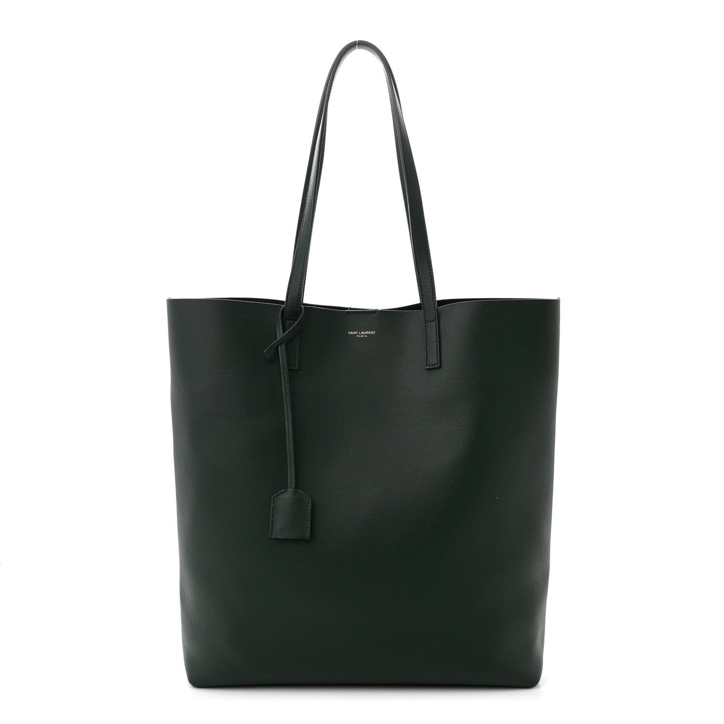 Calfskin North-South Shopping Tote Green