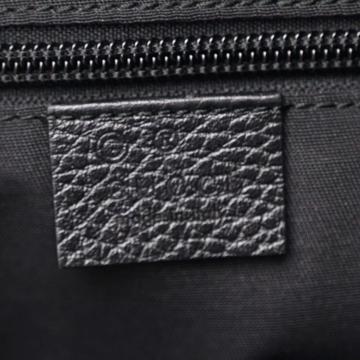 Gucci Nylon Monogram Executive Bag Black 8 of 15