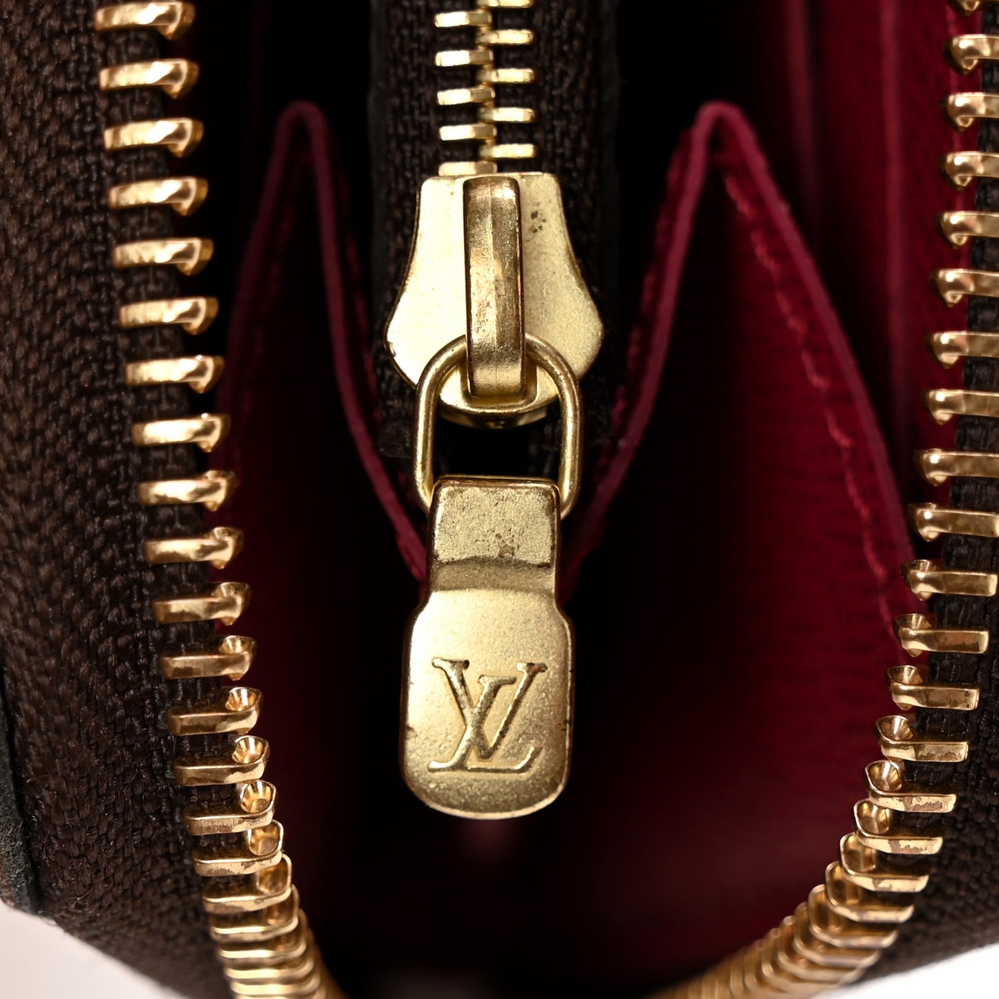 Monogram Clemence Wallet Fuchsia
