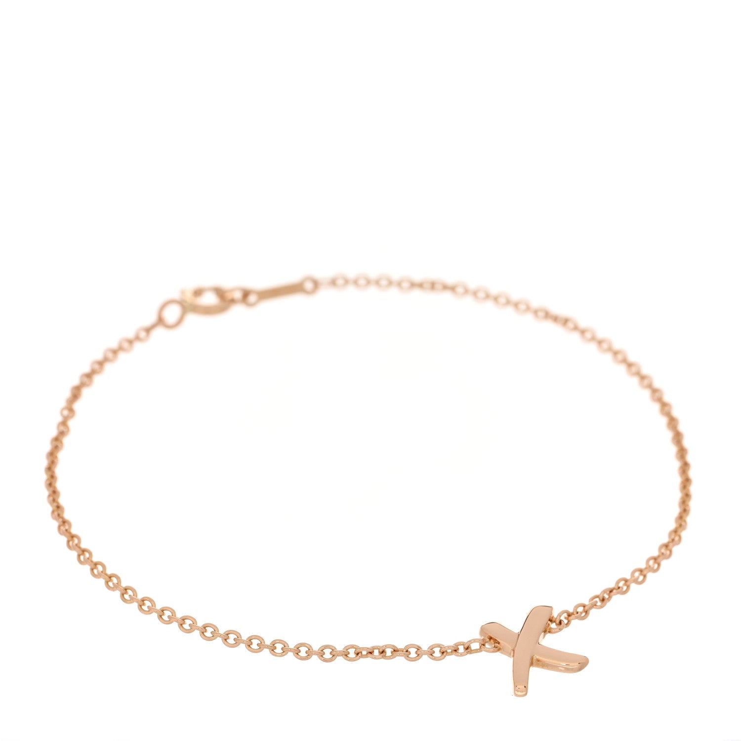 Tiffany 18k Rose Gold Paloma Picasso Graffiti X Bracelet 1 of 4