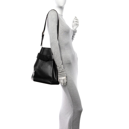Louis Vuitton Epi Sac D'Epaule GM Black 2 of 10