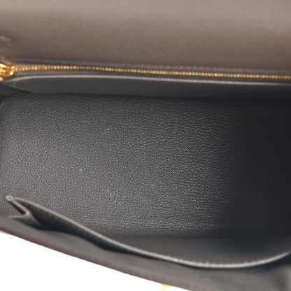 Hermes Epsom Kelly Sellier 25 Etain 5 of 17