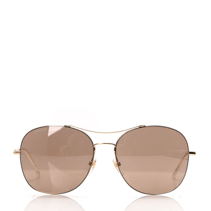 Gucci Aviator GG0501S Sunglasses Gold 2 of 8