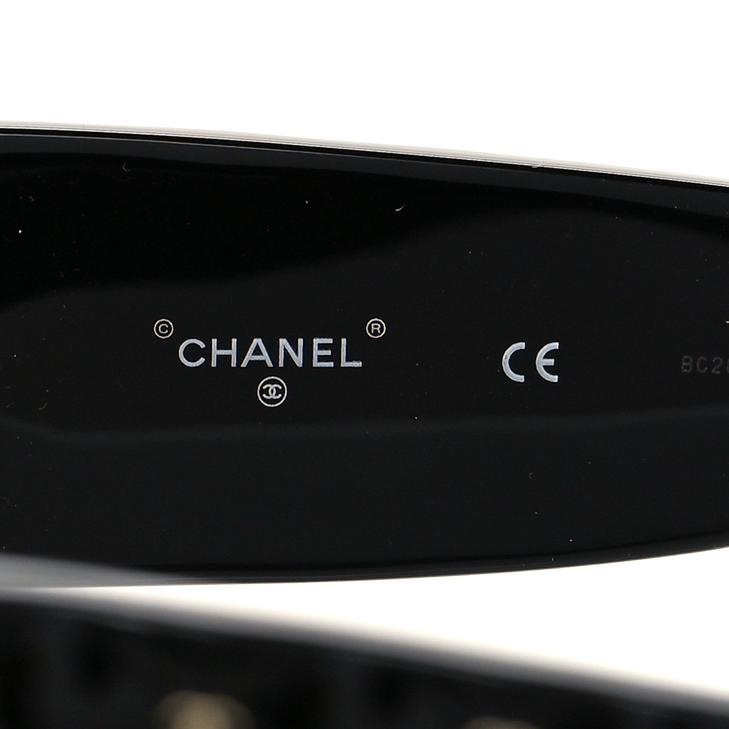Chanel Acetate Quilted CC Pilot Sunglasses 71465 Black 5 of 8