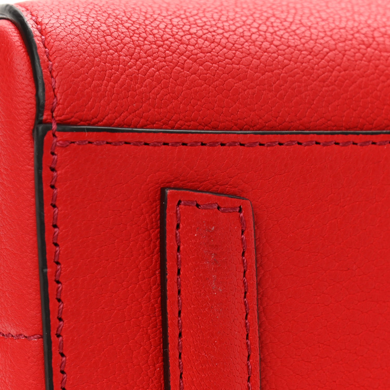 Givenchy Sugar Goatskin Mini Antigona Red 11 of 12