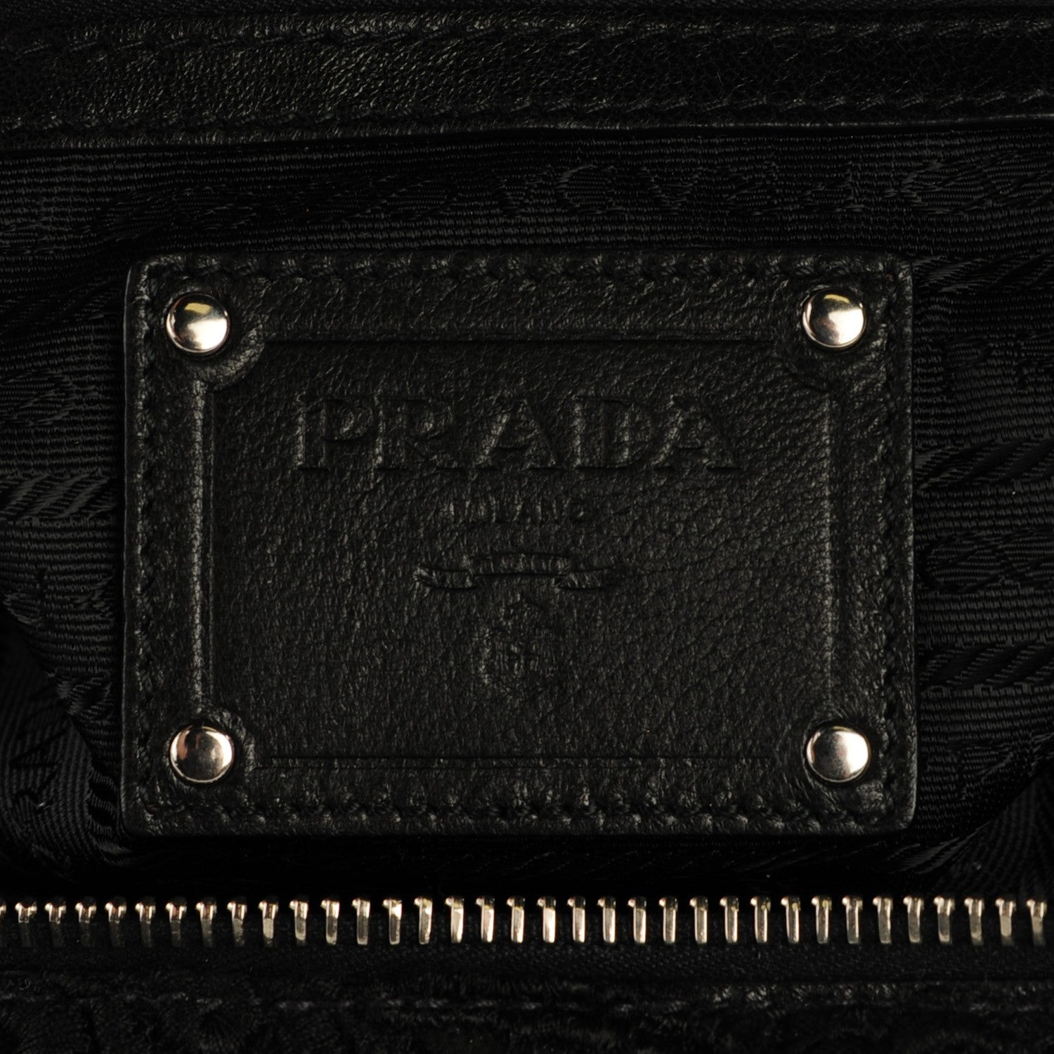 Prada Lace Pizzo S Bowler Nero Black 6 of 9