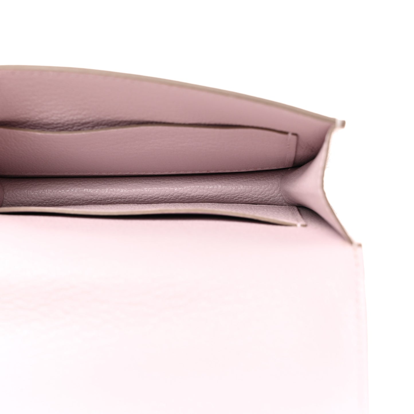 Chevre Mysore Roulis Slim Wallet Mauve Pale