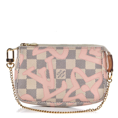 Louis Vuitton Damier Azur Tahitienne Mini Pochette Accessories 1 of 11