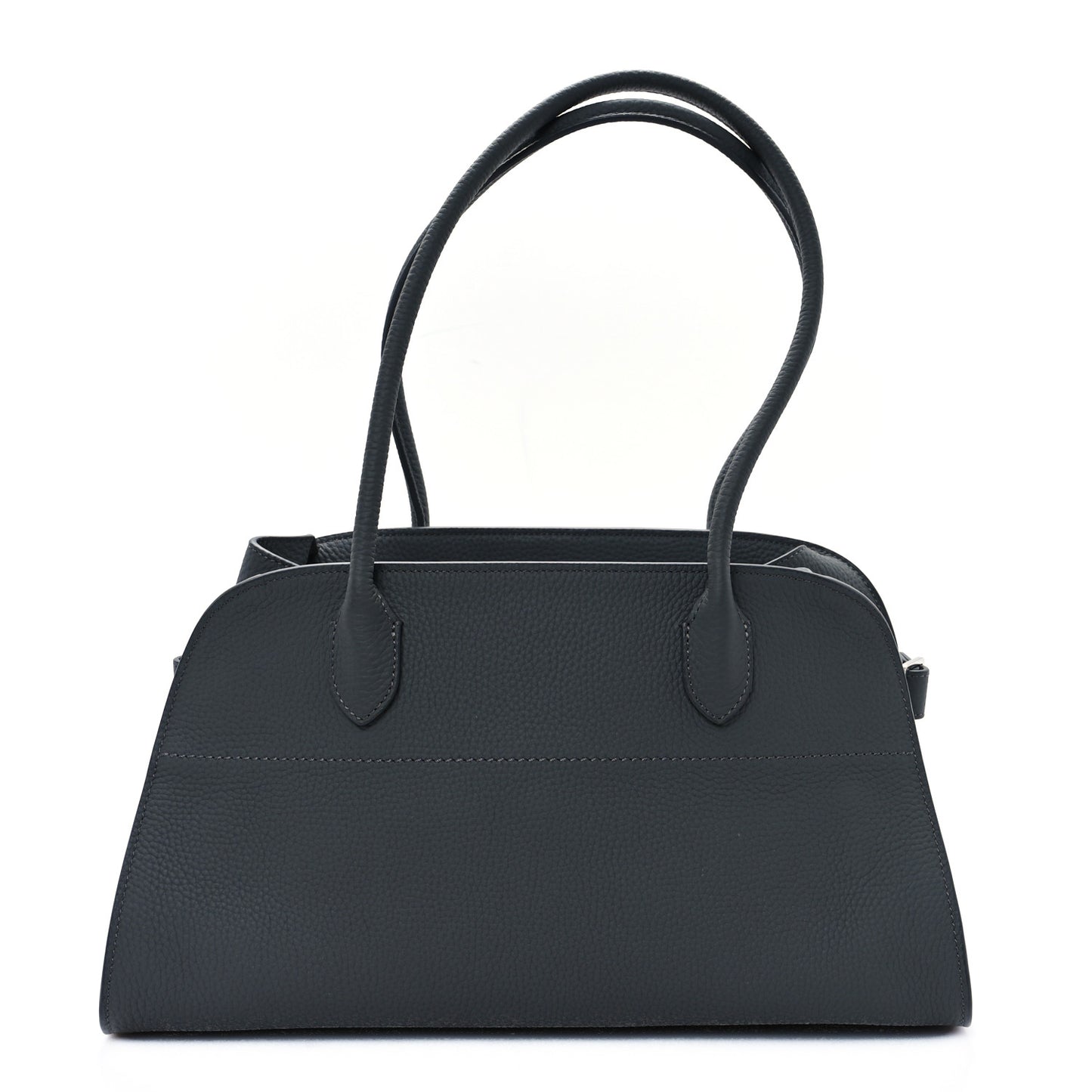 Grained Calfskin Margaux Shoulder 12 Timouse Grey