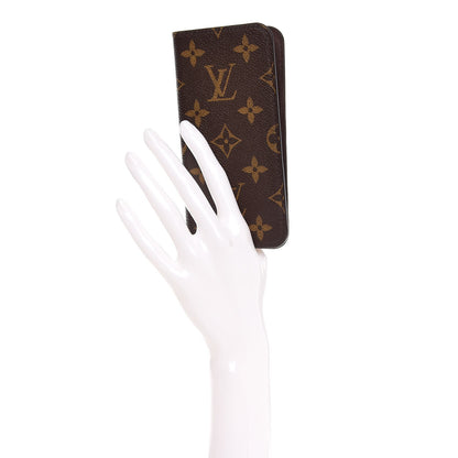 Louis Vuitton Monogram iPhone X Folio Case 2 of 6
