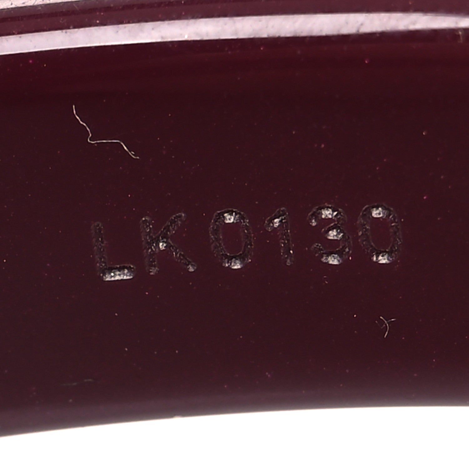 Louis Vuitton Resin Swarovski Medium Inclusion Bracelet PM Amarante 4 of 4