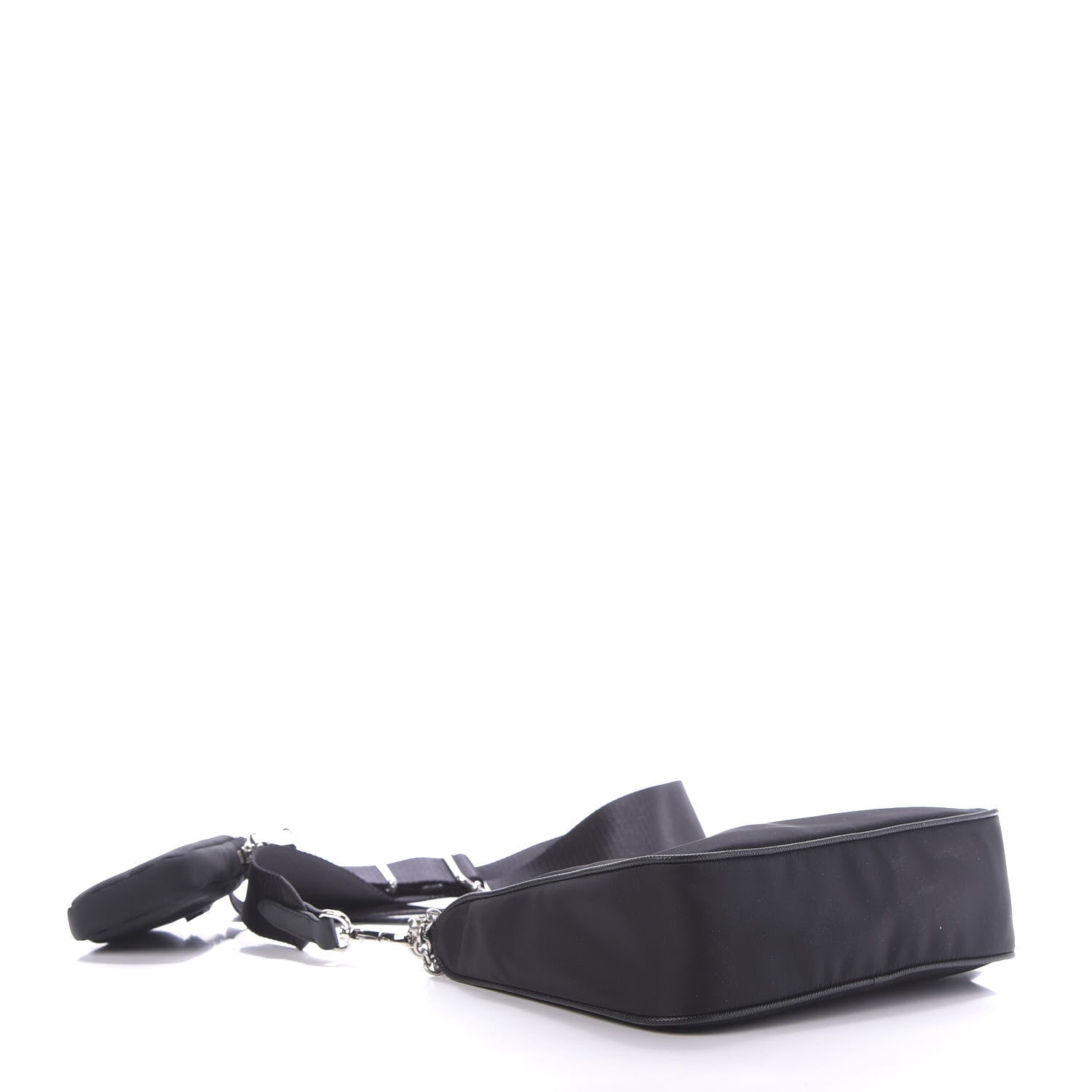 Prada Nylon Re-Edition 2005 Shoulder Bag Black 4 of 10