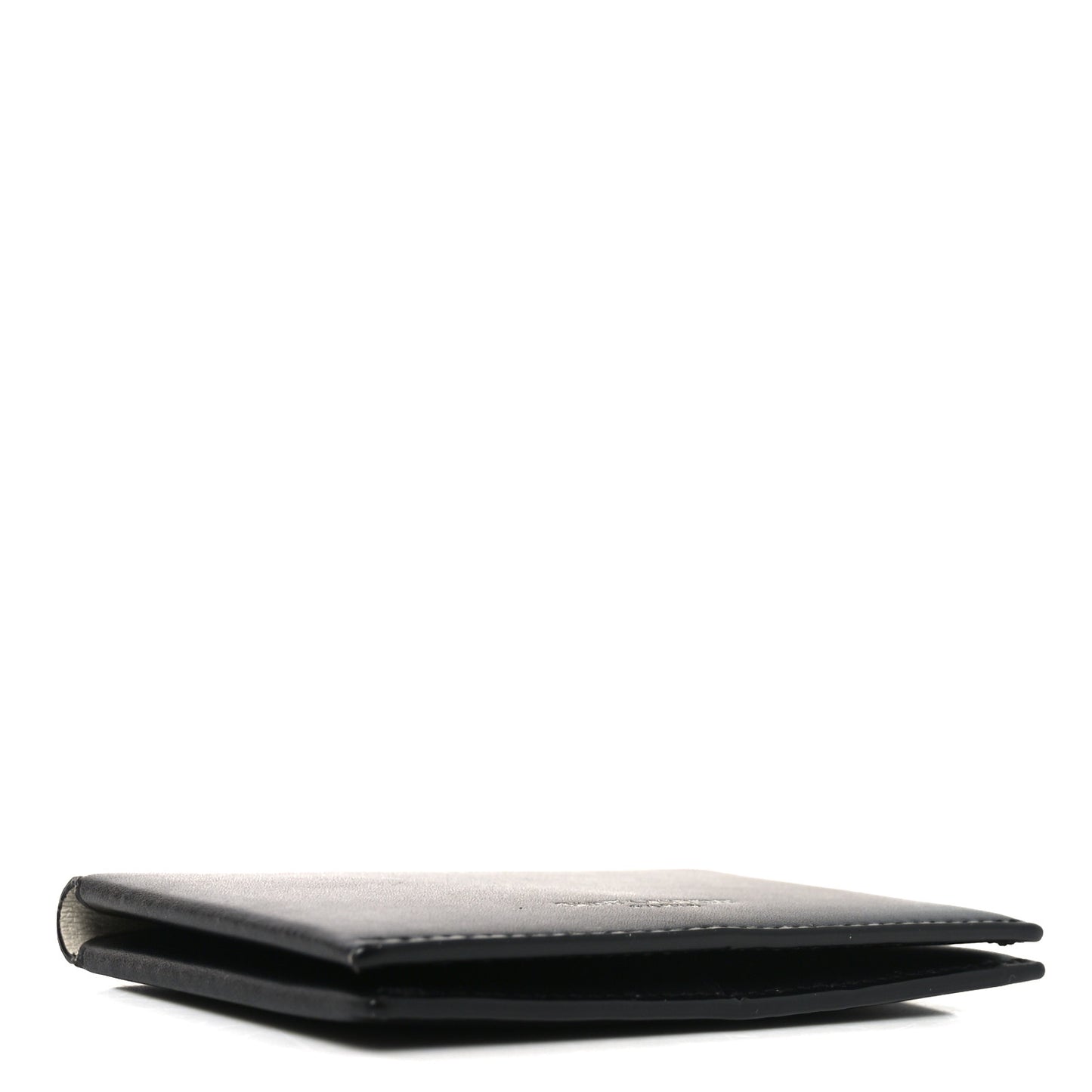 Calfskin Business Card Case Black