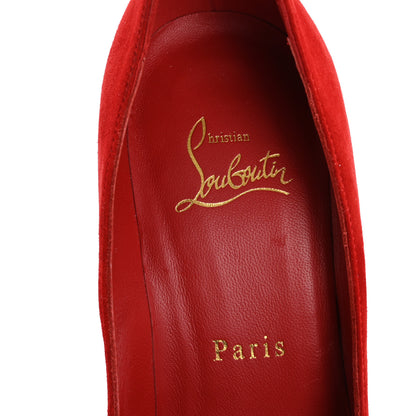 Christian Louboutin Veau Velours Kate Max 100 Pumps 37.5 Loubi 7 of 9