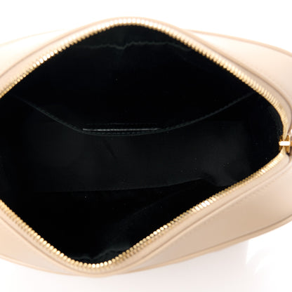 Saint Laurent Calfskin Matelasse Monogram Lou Camera Bag Dark Beige 5 of 10