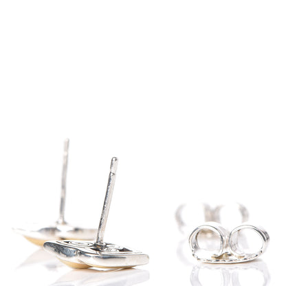 John Hardy Sterling Silver 18K Yellow Gold Legends Naga Stud Earrings 3 of 4