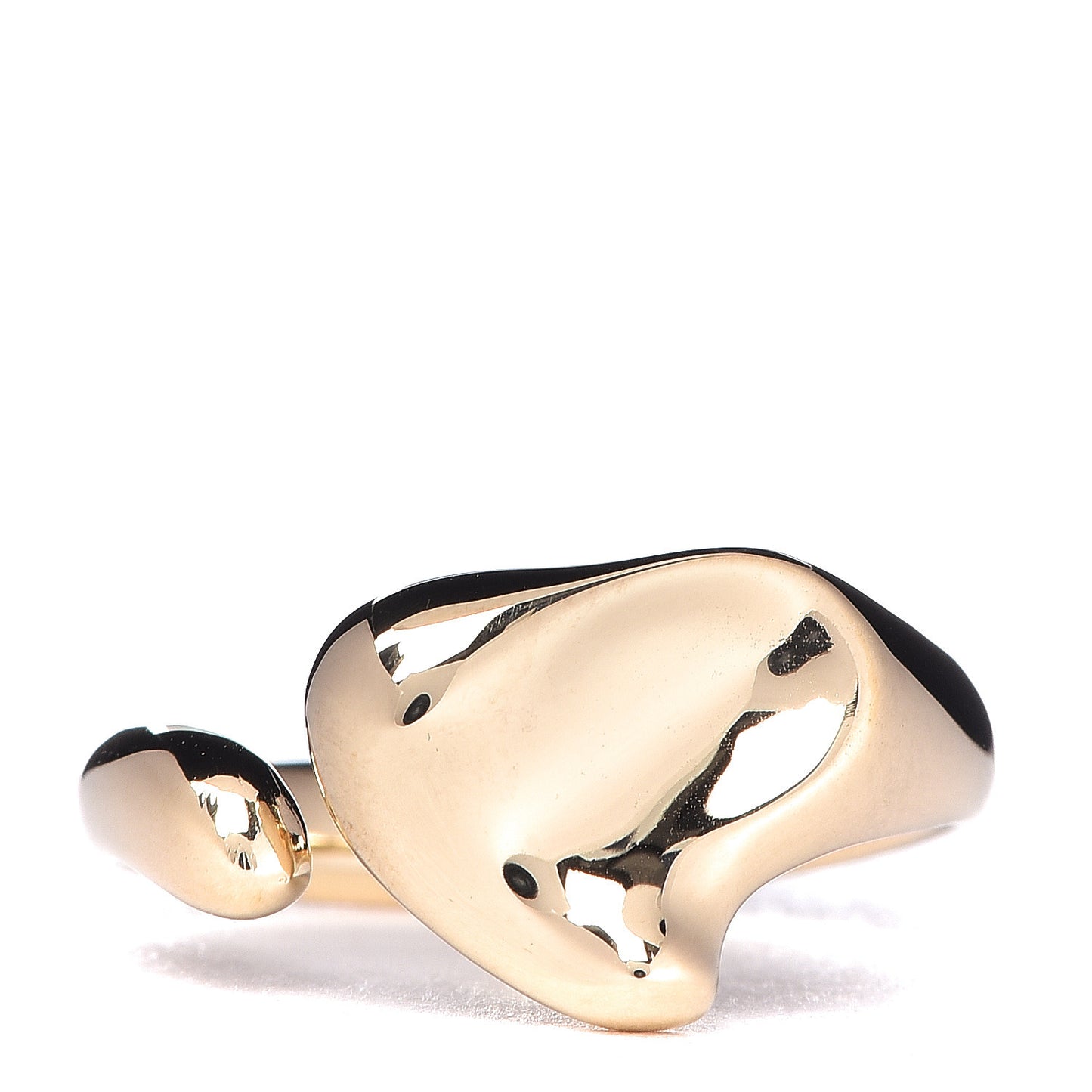 18K Yellow Gold Elsa Peretti Full Heart Ring 50 5.25
