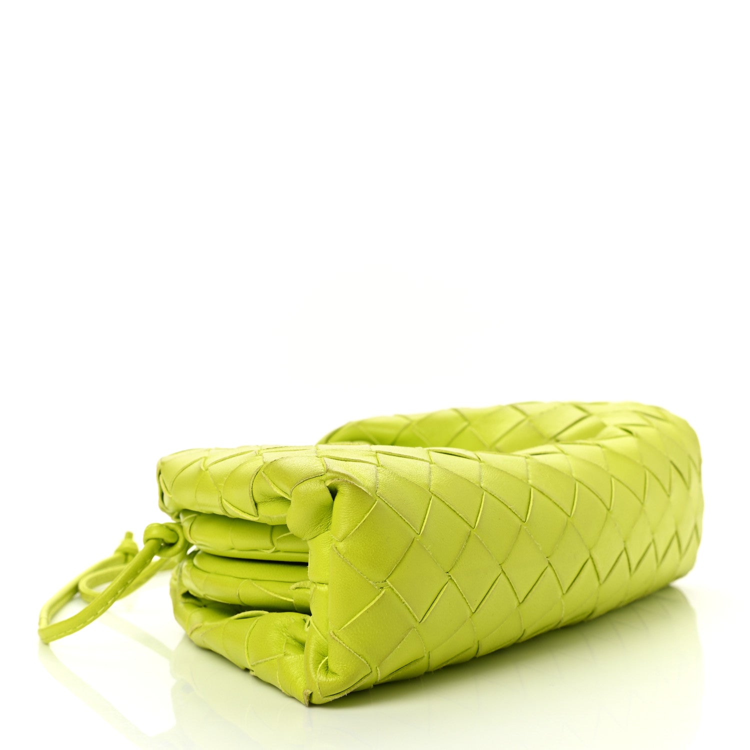 Bottega Veneta Nappa Intrecciato The Mini Pouch Kiwi 4 of 13