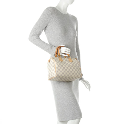 Louis Vuitton Damier Azur Speedy 25 2 of 9