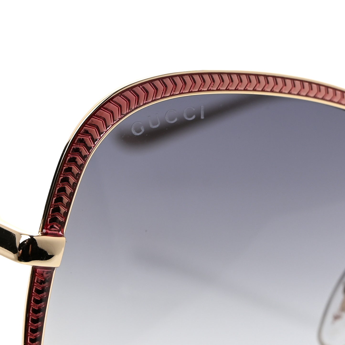 Acetate Oversize Square Frame GG0400S Sunglasses Gold