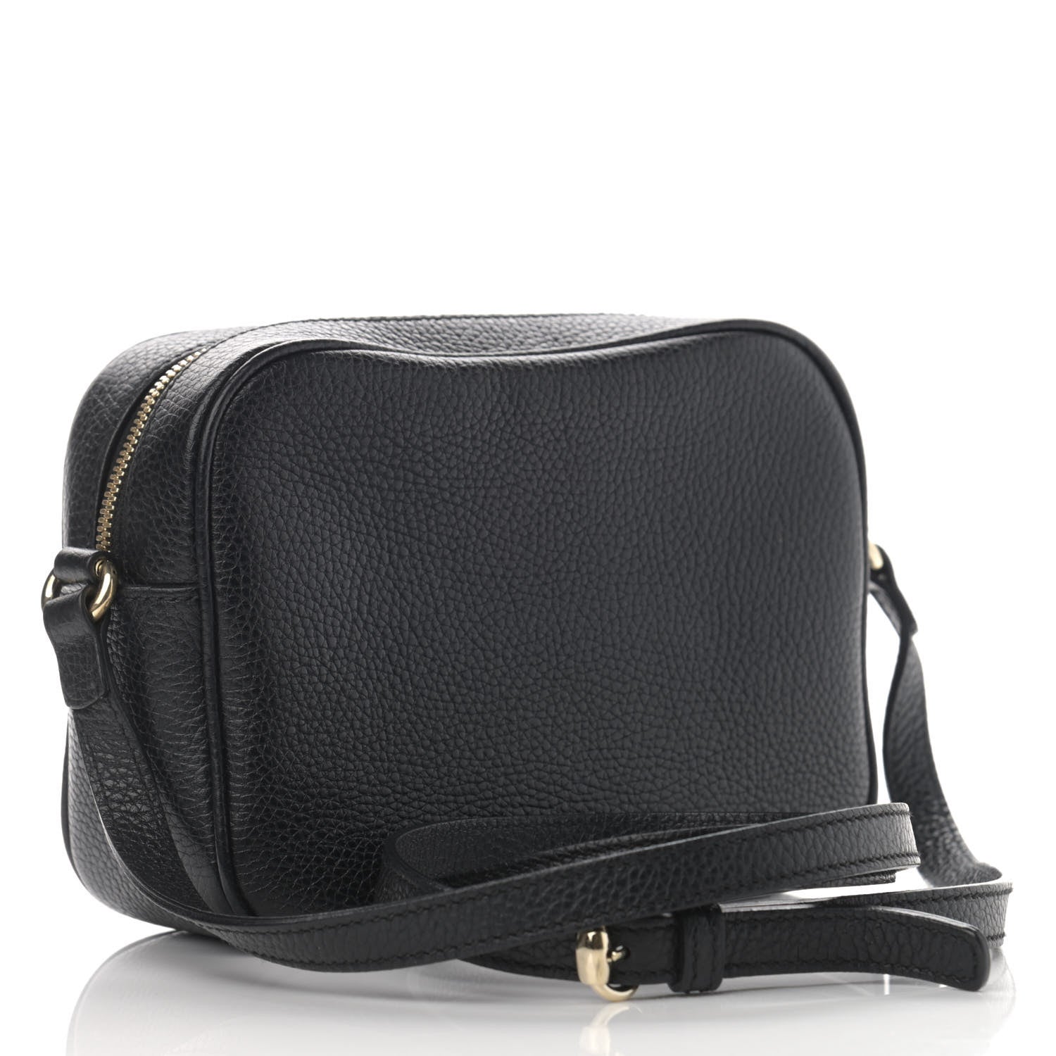 Gucci Pebbled Calfskin Small Soho Disco Bag Black 3 of 13
