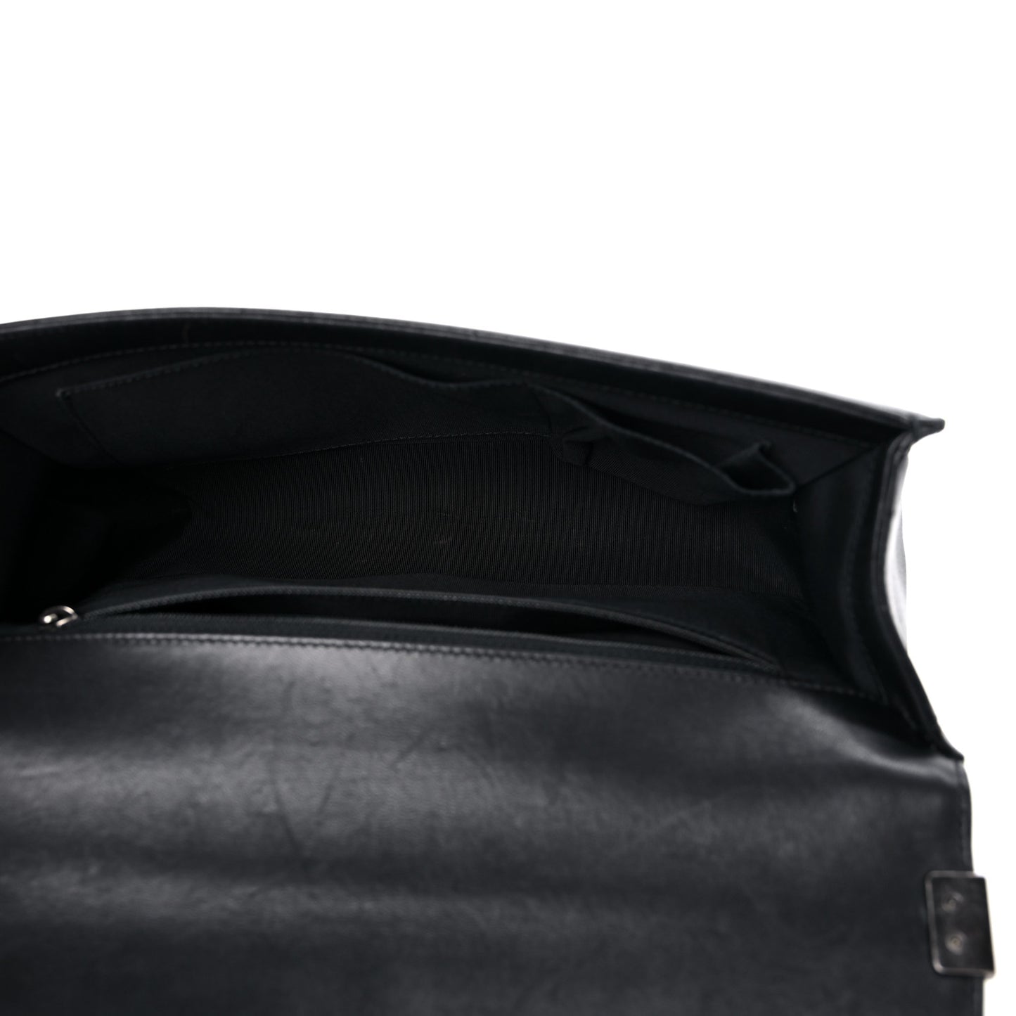 Lambskin Quilted New Medium Boy Flap Black