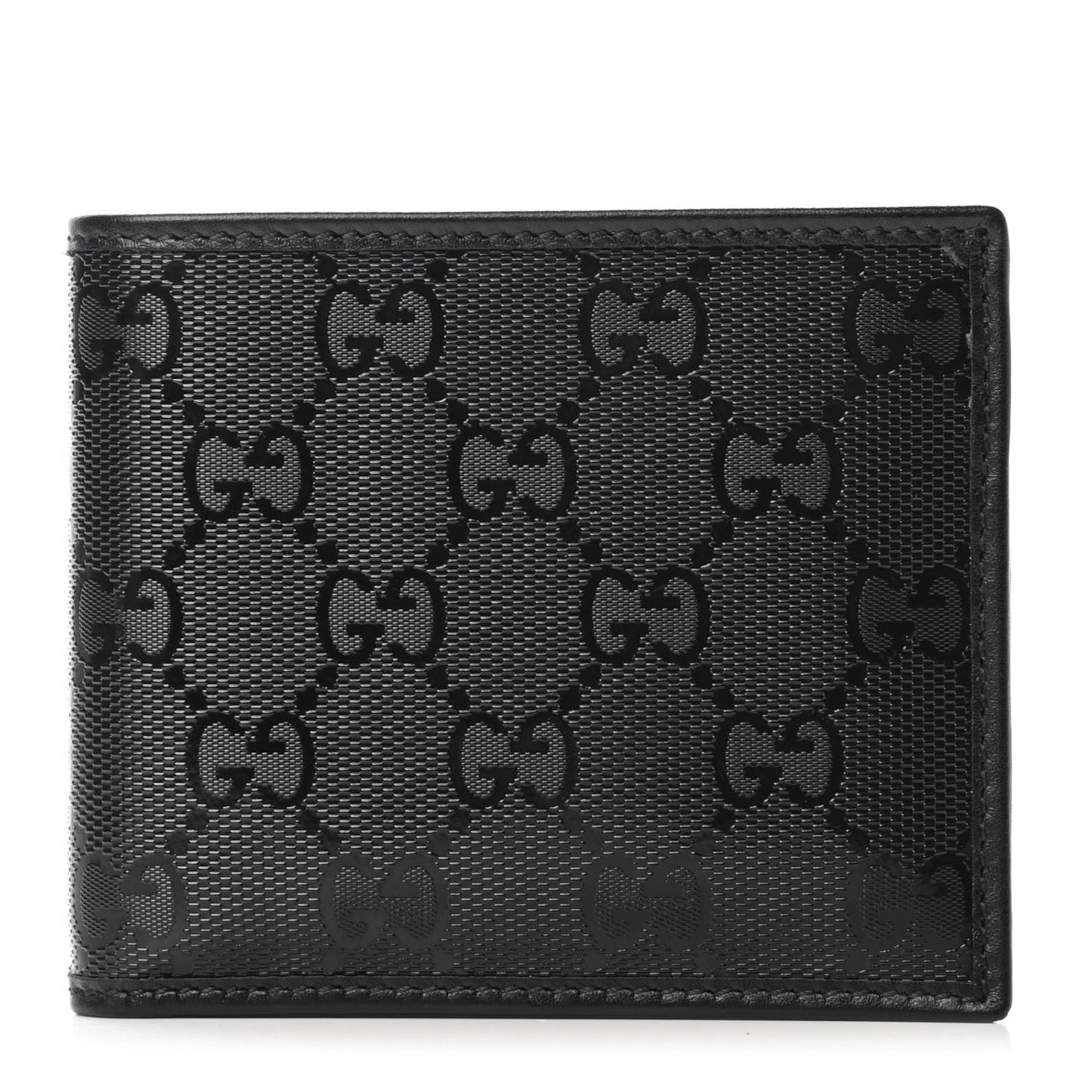 Imprime Monogram Bi-Fold Wallet Black