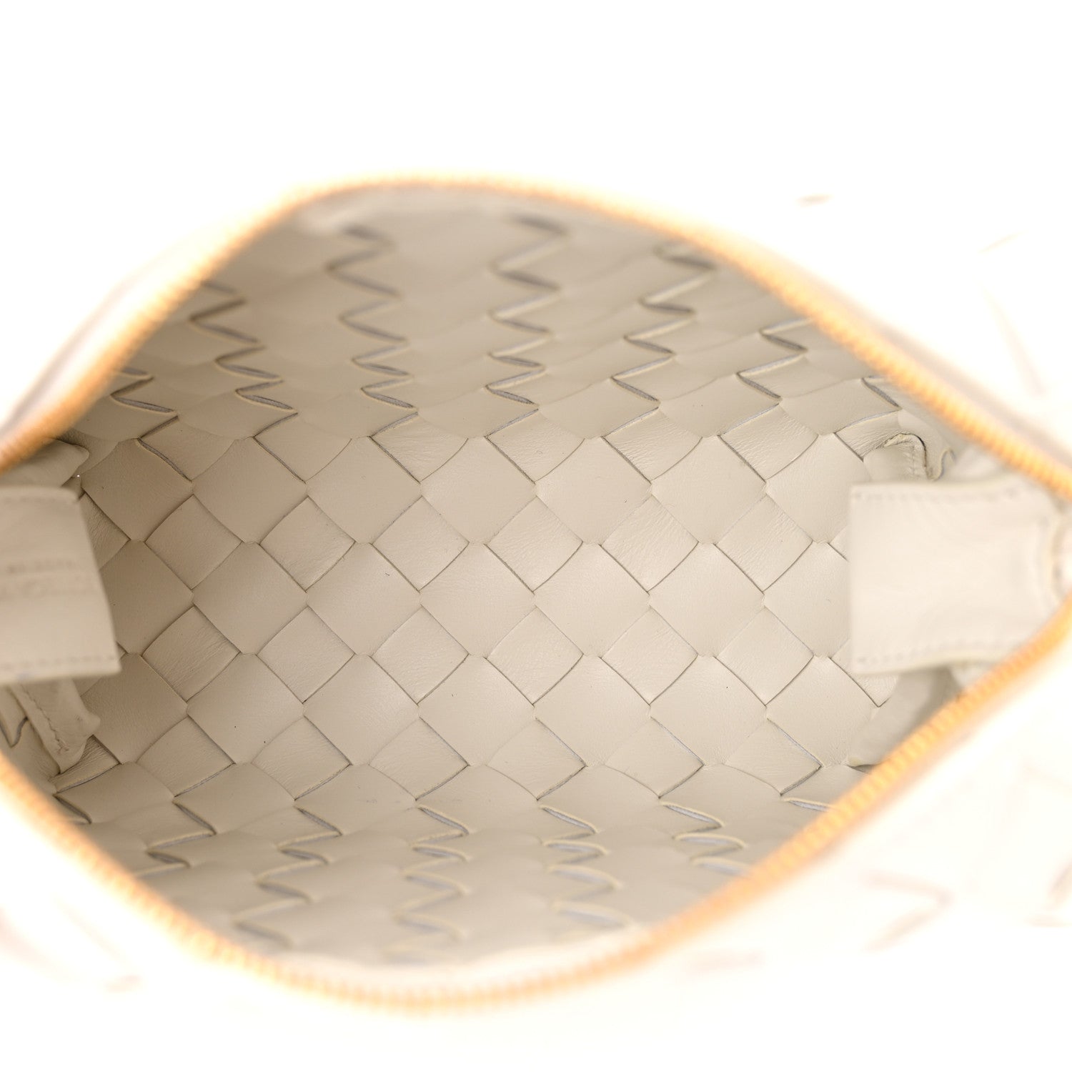 Bottega Veneta Nappa Intrecciato Mini Loop Camera Bag White 5 of 9
