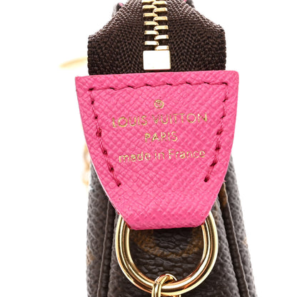 Louis Vuitton Monogram 2022 Christmas Animation Seoul Mini Pochette Accessories Fuchsia 6 of 10