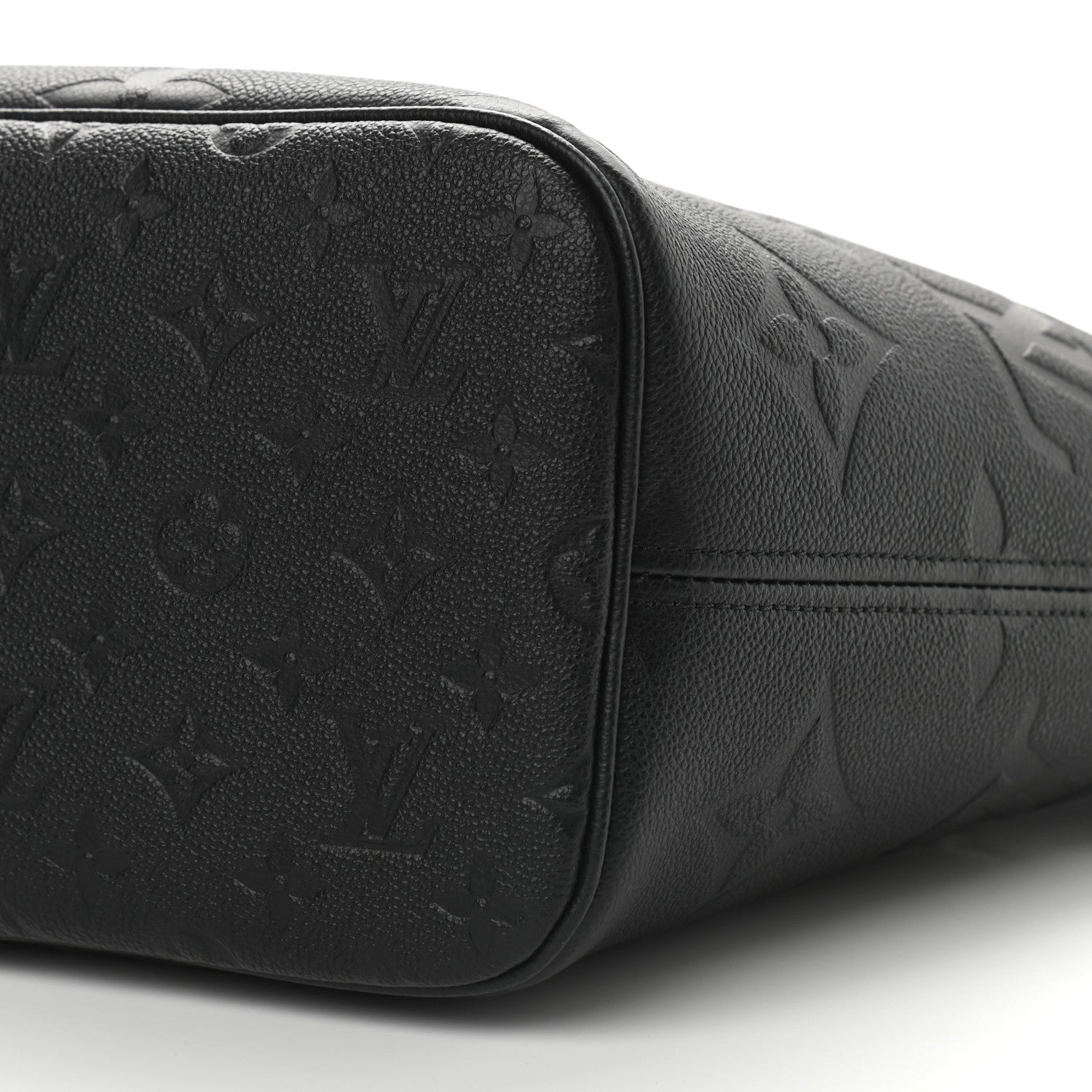 Louis Vuitton Empreinte Monogram Giant Neverfull MM Black 9 of 9