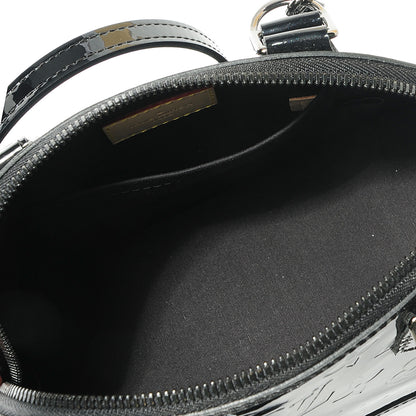 Louis Vuitton Vernis Alma BB Noir Magnetique 5 of 8