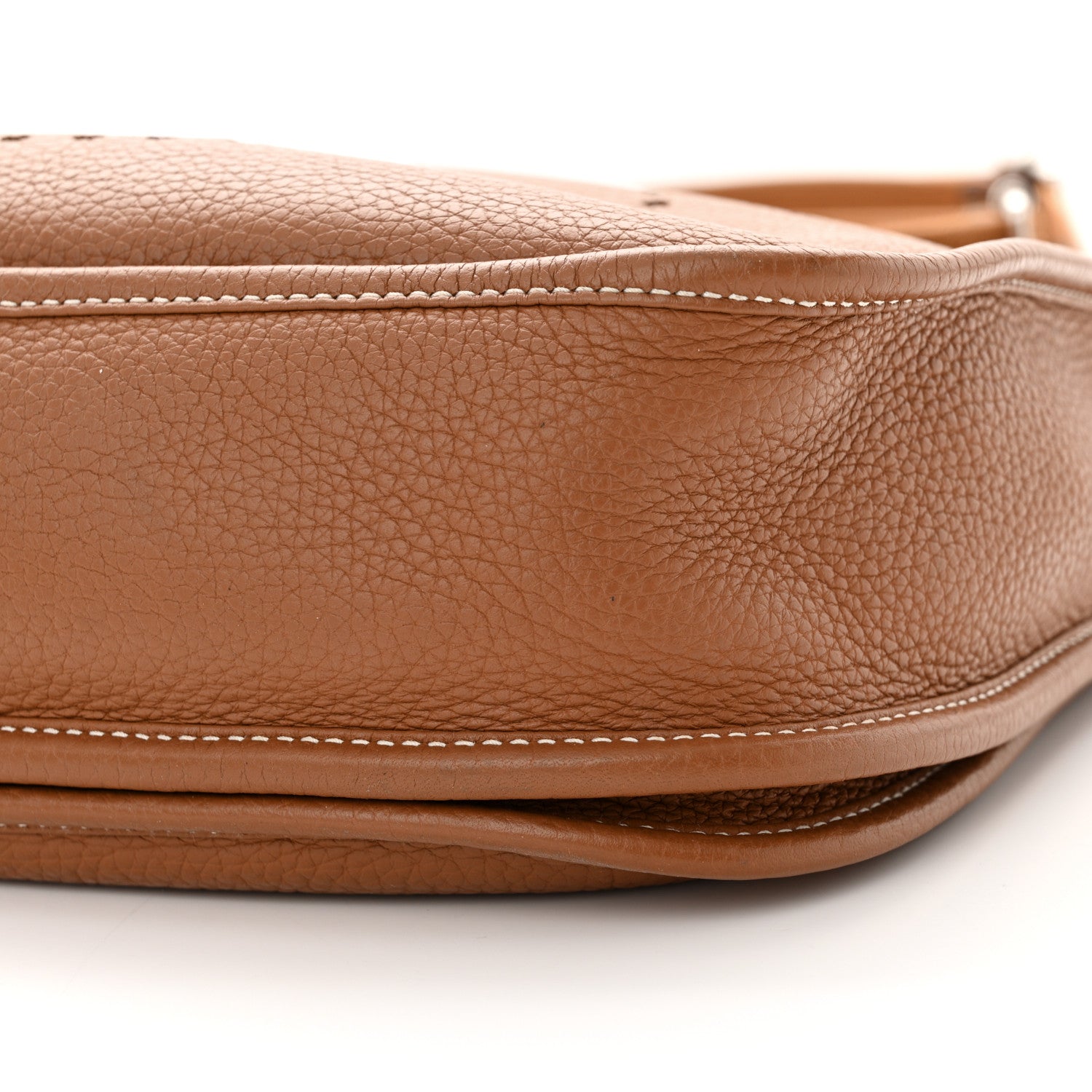 Hermes Taurillon Clemence Evelyne III PM Gold 10 of 13