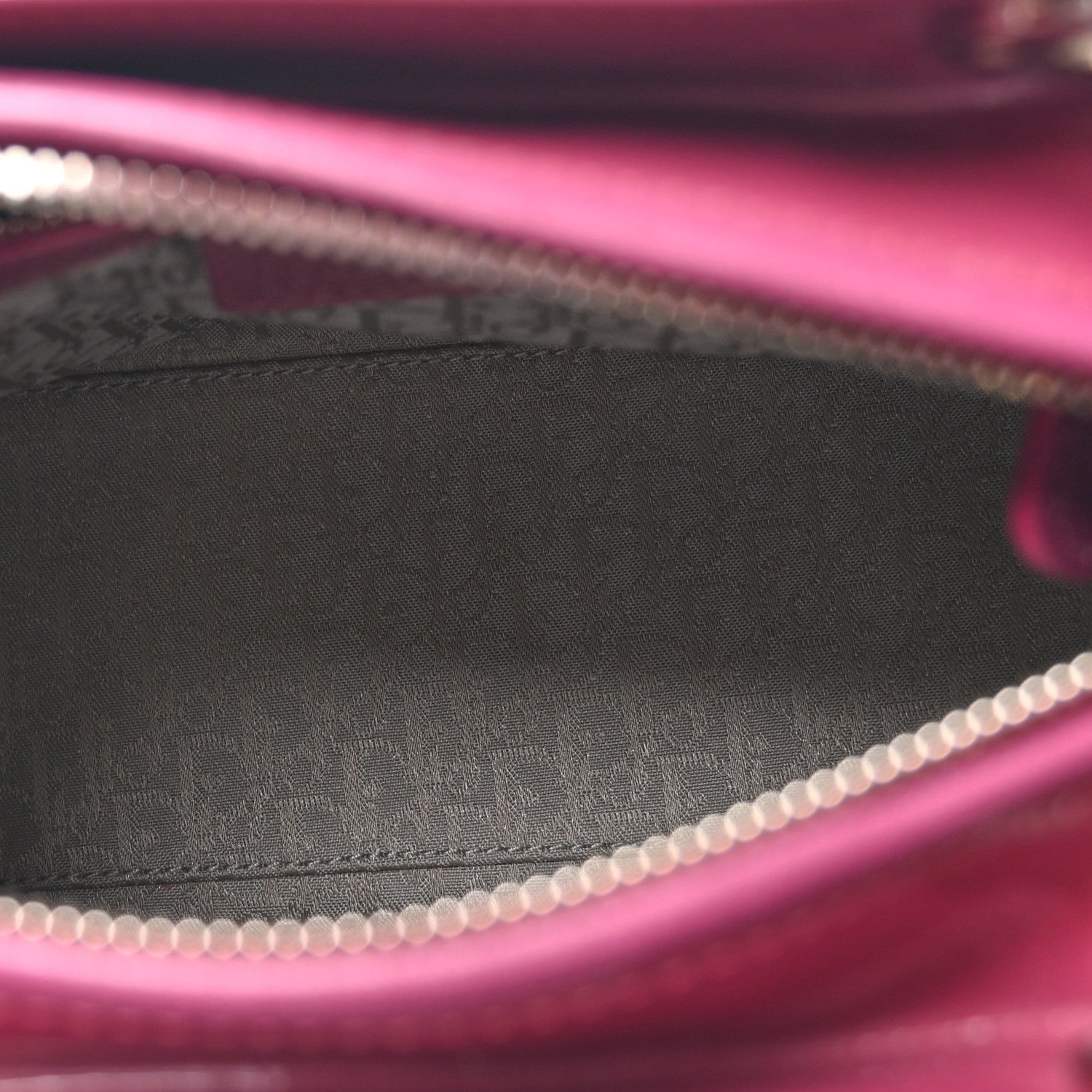 Christian Dior Patent Cannage Medium Lady Dior Dark Pink 5 of 10