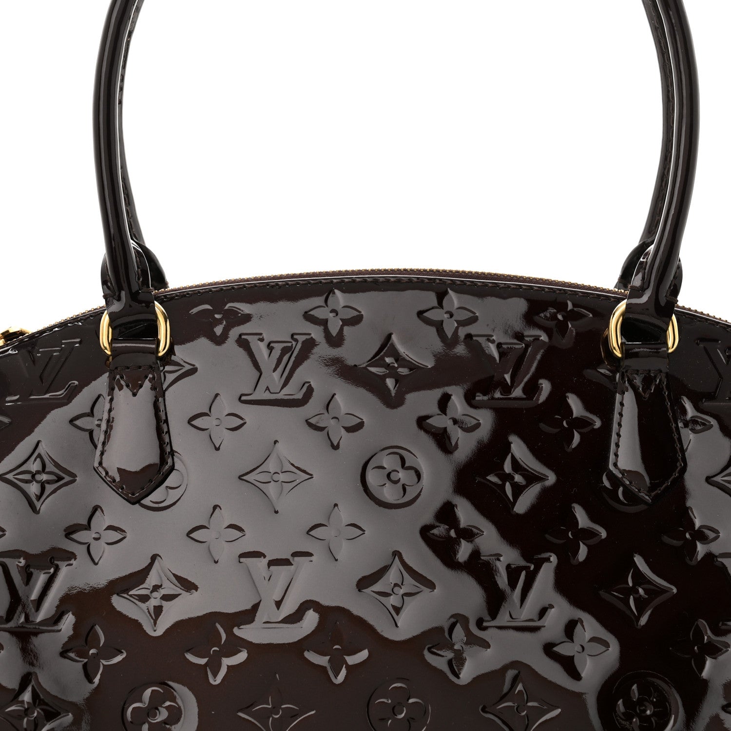 Louis Vuitton Vernis Sherwood GM Amarante 8 of 11