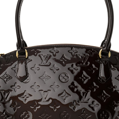 Louis Vuitton Vernis Sherwood GM Amarante 8 of 11