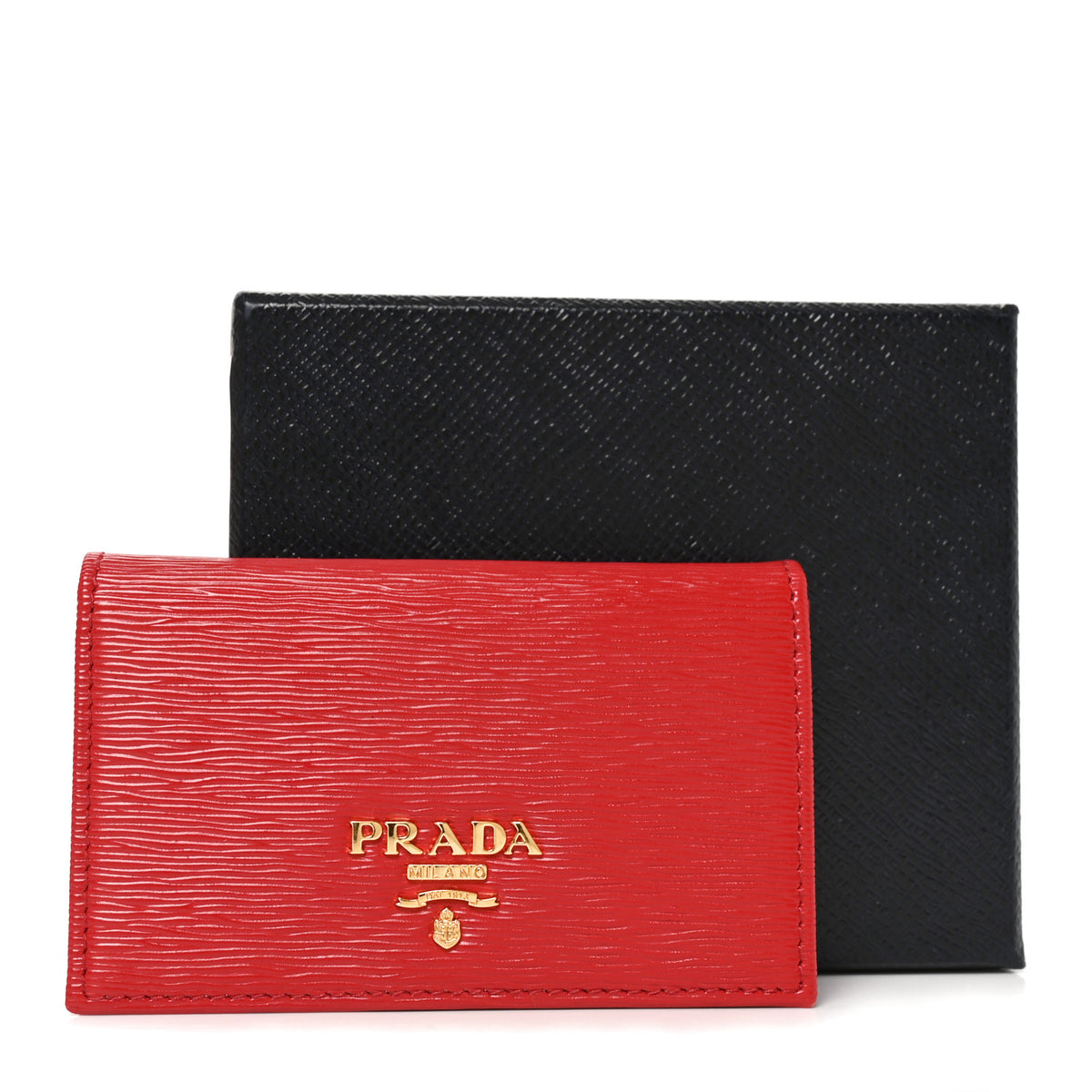 Vitello Move Bi-Fold Wallet Fuoco