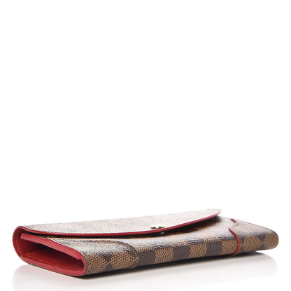 Louis Vuitton Damier Ebene Caissa Wallet Cherry 4 of 7
