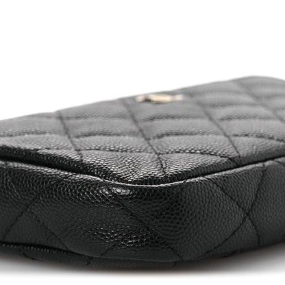 Chanel Caviar Quilted Small Clutch With Chain Black 10 of 14
