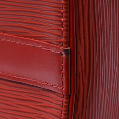 Louis Vuitton Epi Speedy 25 Rouge 12 of 13