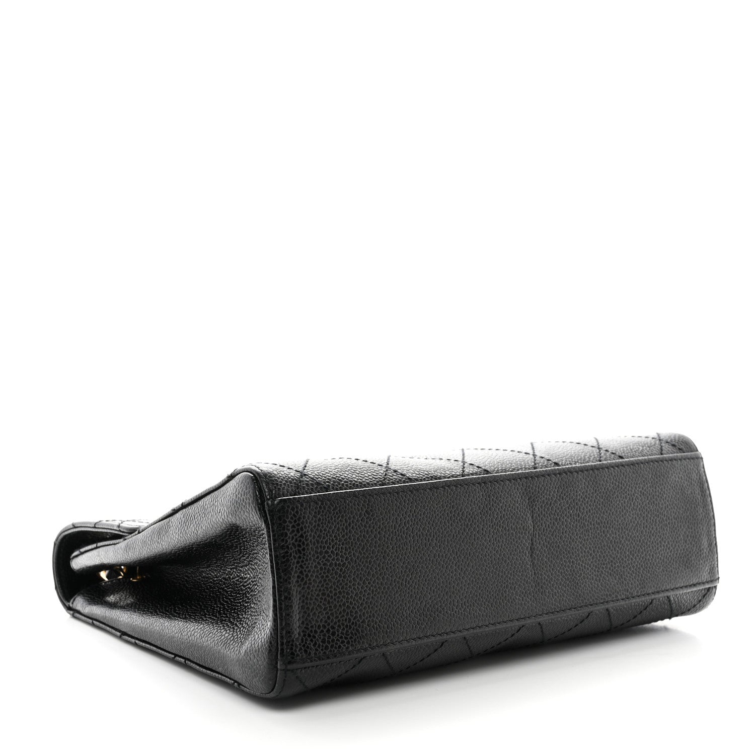 Chanel Caviar Quilted Medium Single Flap Black 4 of 12