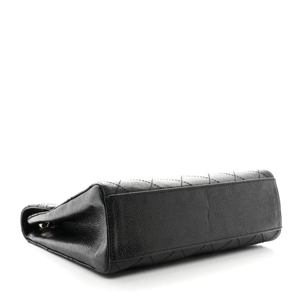 Chanel Caviar Quilted Medium Single Flap Black 4 of 12