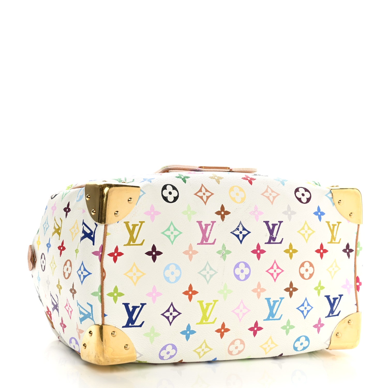 Louis Vuitton Monogram Multicolor Speedy 30 White 4 of 15