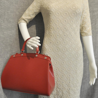 Louis Vuitton Epi Brea MM Carmine 3 of 8