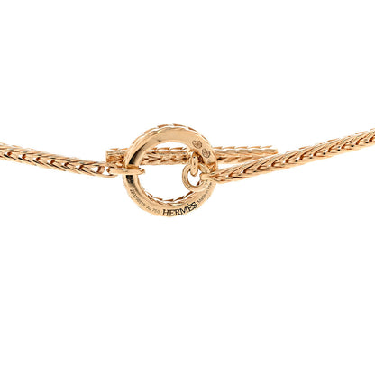 Hermes 18K Yellow Gold PM Chaine D'ancre Danae Necklace 4 of 4