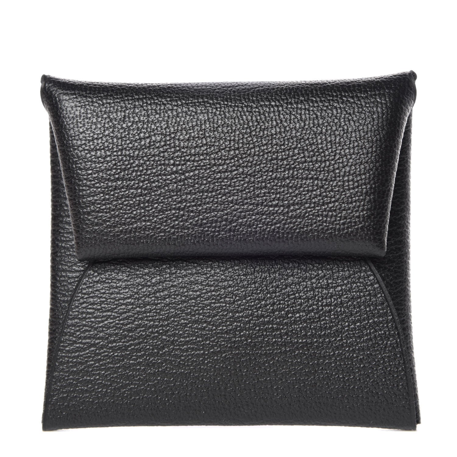 Hermes Chevre Mysore Bastia Coin Purse Black 1 of 8