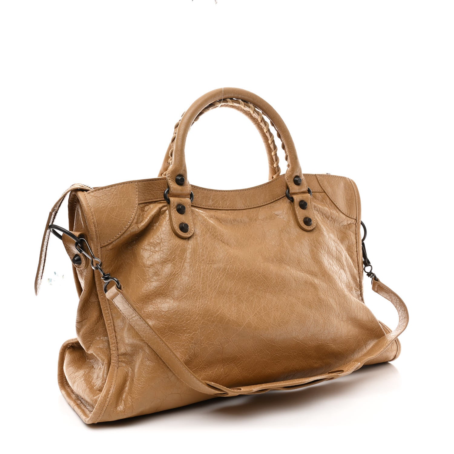 Balenciaga Agneau Classic Hardware City Beige Nougatine 4 of 11