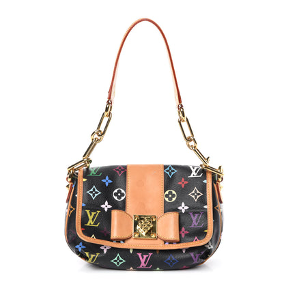 Louis Vuitton Monogram Multicolor Patti Black 1 of 8